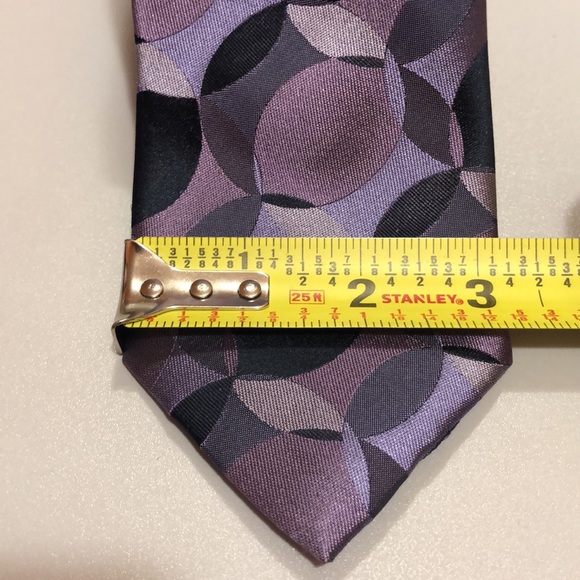 Ted Baker Tie-Purple/ Black - Picture 9 of 10